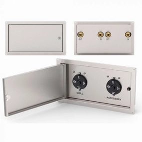 Fire Magic 1-Hour Stainless Steel Double Timer Box 5520-12TStainless steel BBQ tool set