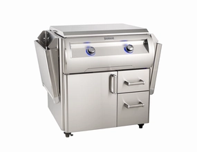 Fire Magic 30" Echelon Diamond E660s Portable Gas Griddle E660s-0T4P-61 heavy-duty flat top grilling station