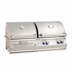 Fire Magic Aurora 46" Built-In Gas & Charcoal Combo Grill A830i professional outdoor BBQ grill set