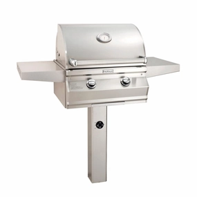 Fire Magic Choice Multi-User 24" Ground Post Grill CMA430s-RT1N(P)-G6 compact BBQ grill for small spaces