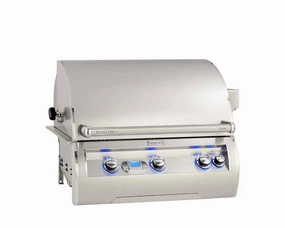 Fire Magic Echelon Diamond 30" Built-In Grill with Digital Thermometer E660i professional outdoor BBQ grill set