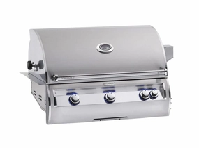 Fire Magic Echelon Diamond 36" Built-In Grill with Analog Thermometer E790i large capacity charcoal BBQ grills