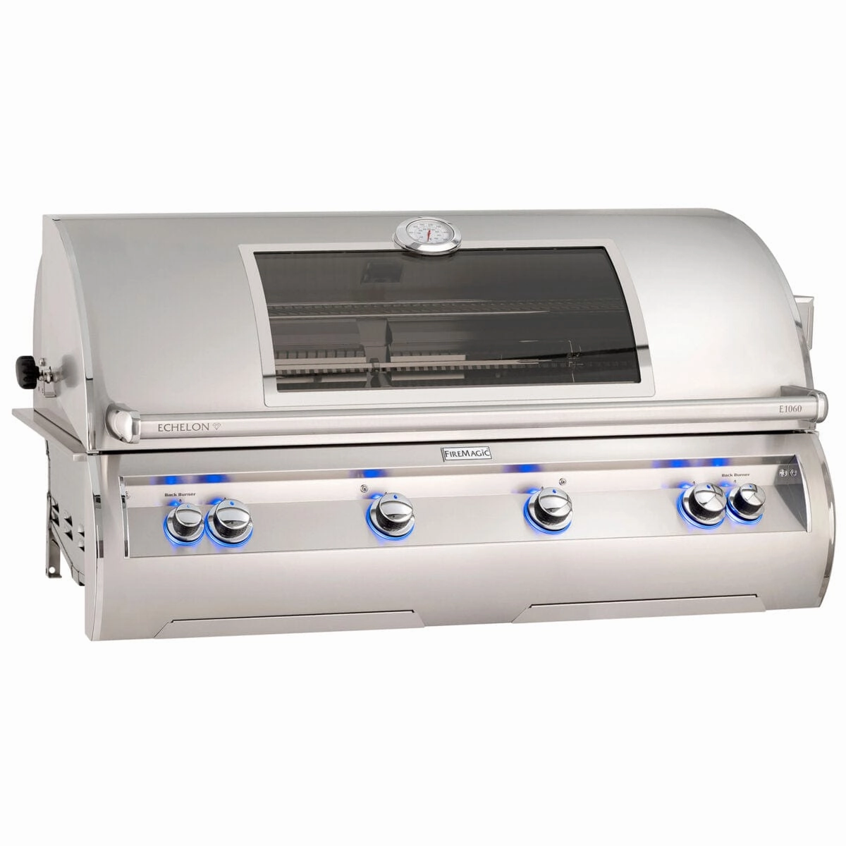 Fire Magic Echelon Diamond 48" Built-In Grill with Analog Thermometer E1060i large capacity charcoal BBQ grills
