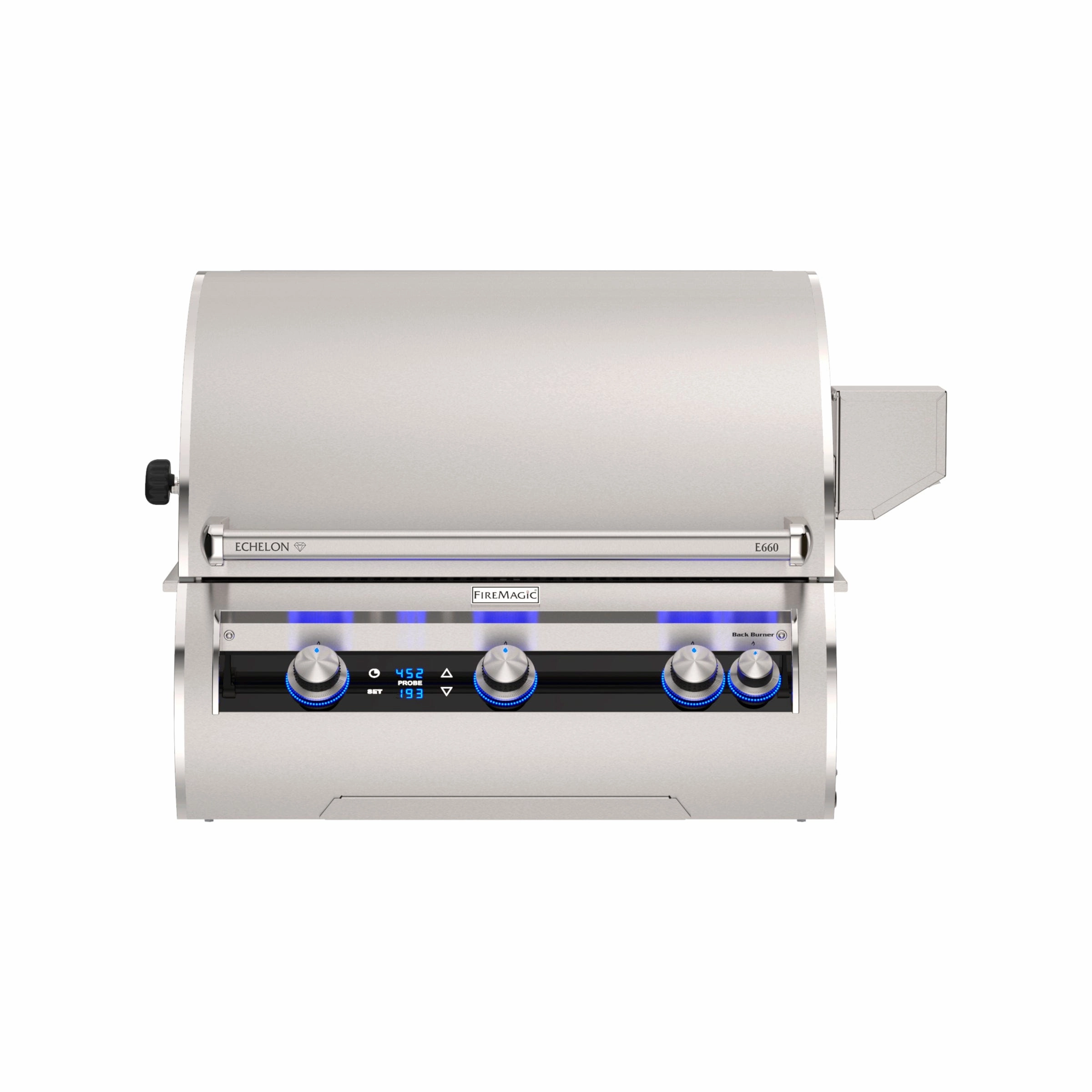 Fire Magic Echelon E660i Built-In Grill With Digital Thermometer large capacity charcoal BBQ grills