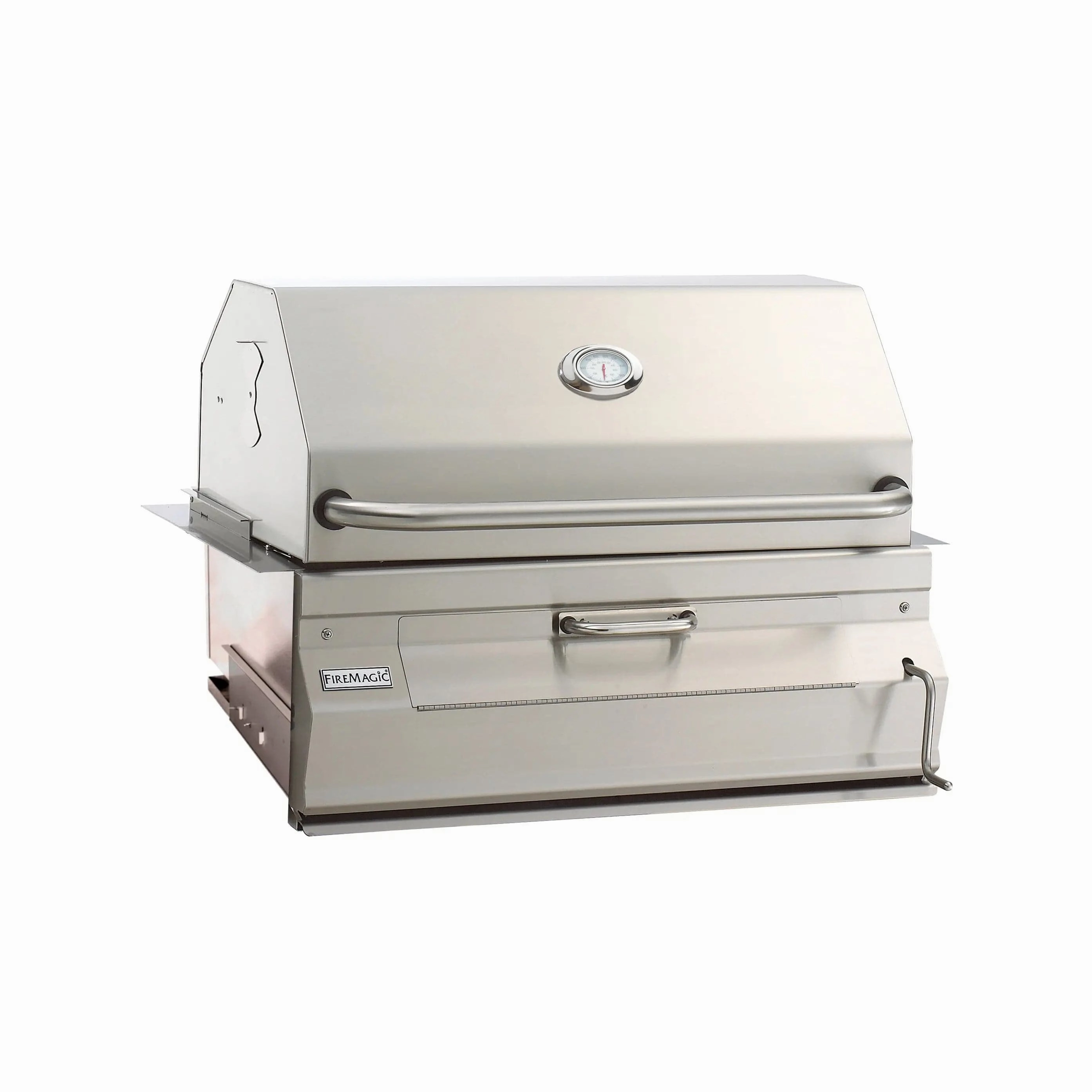Fire Magic Stainless Steel 24" Built-In Charcoal Grill 12-SC01C-A large capacity charcoal BBQ grills