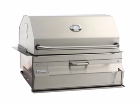 Fire Magic Stainless Steel 30" Built-In Charcoal Grill 14-SC01C-A large capacity charcoal BBQ grills