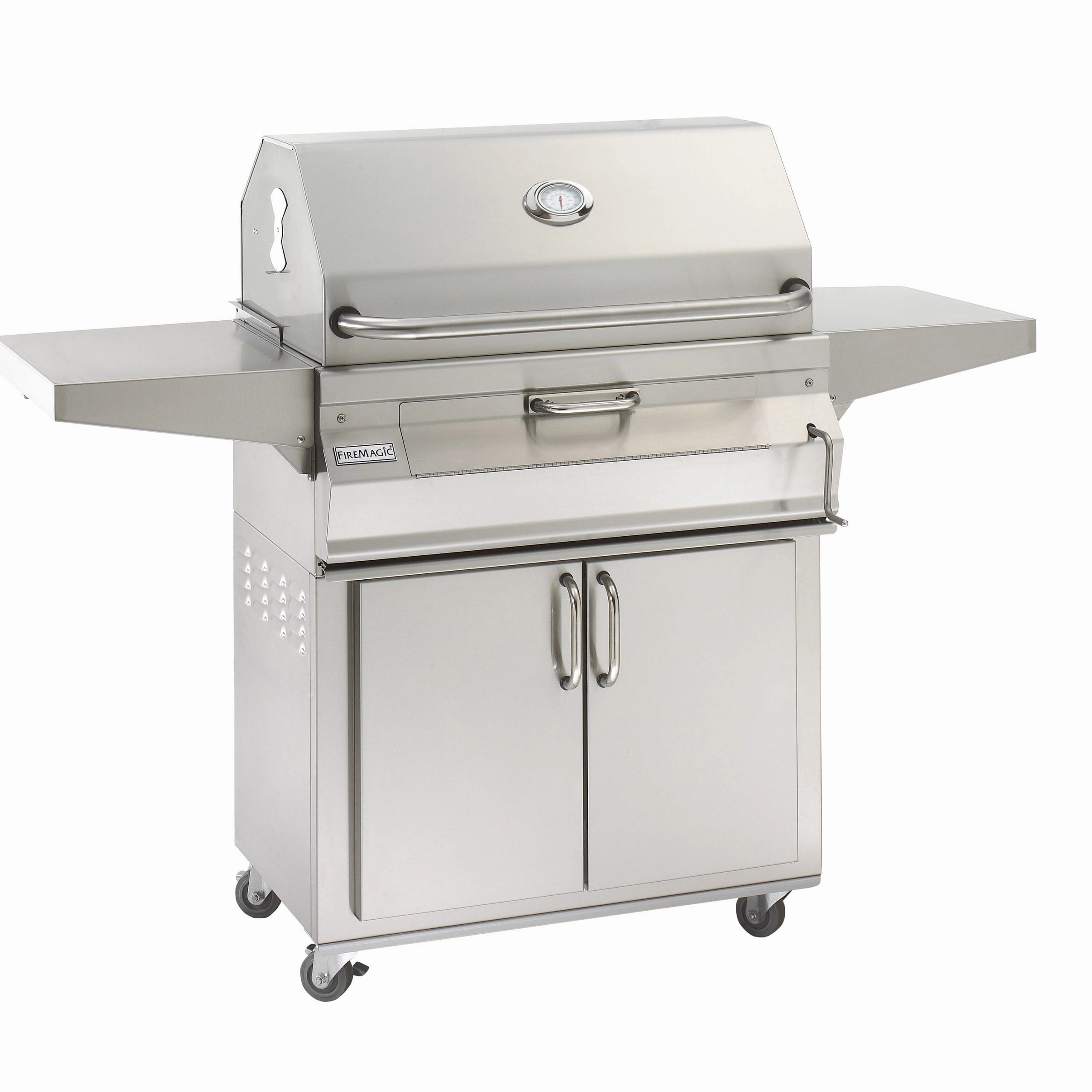 Fire Magic Stainless Steel 30" Portable Charcoal Grill 24-SC01C-61 large capacity charcoal BBQ grills