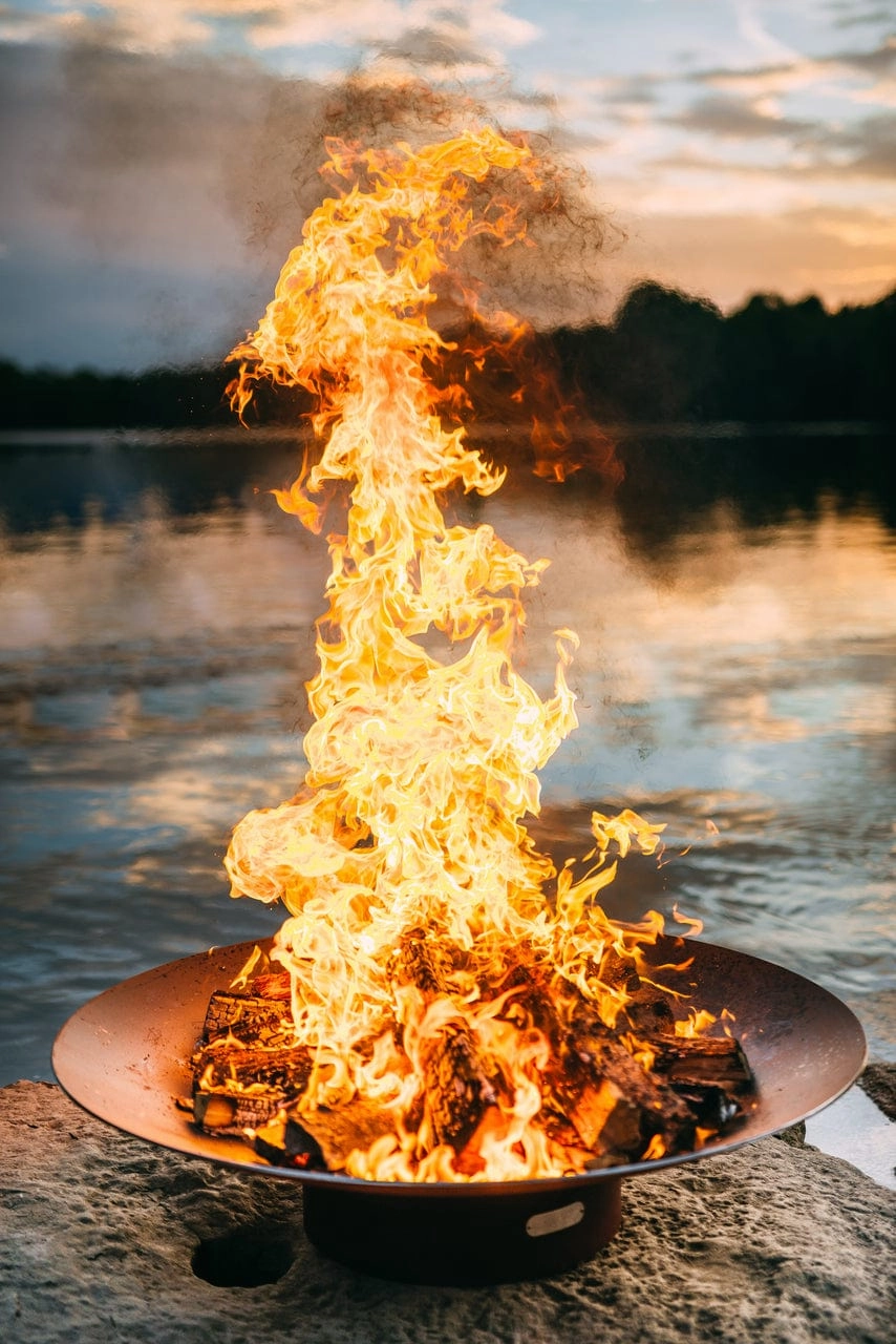 Fire Pit Art Asia 48-inch Match Lit Fire Pit Asia 48"- PENTA24-200K BTU