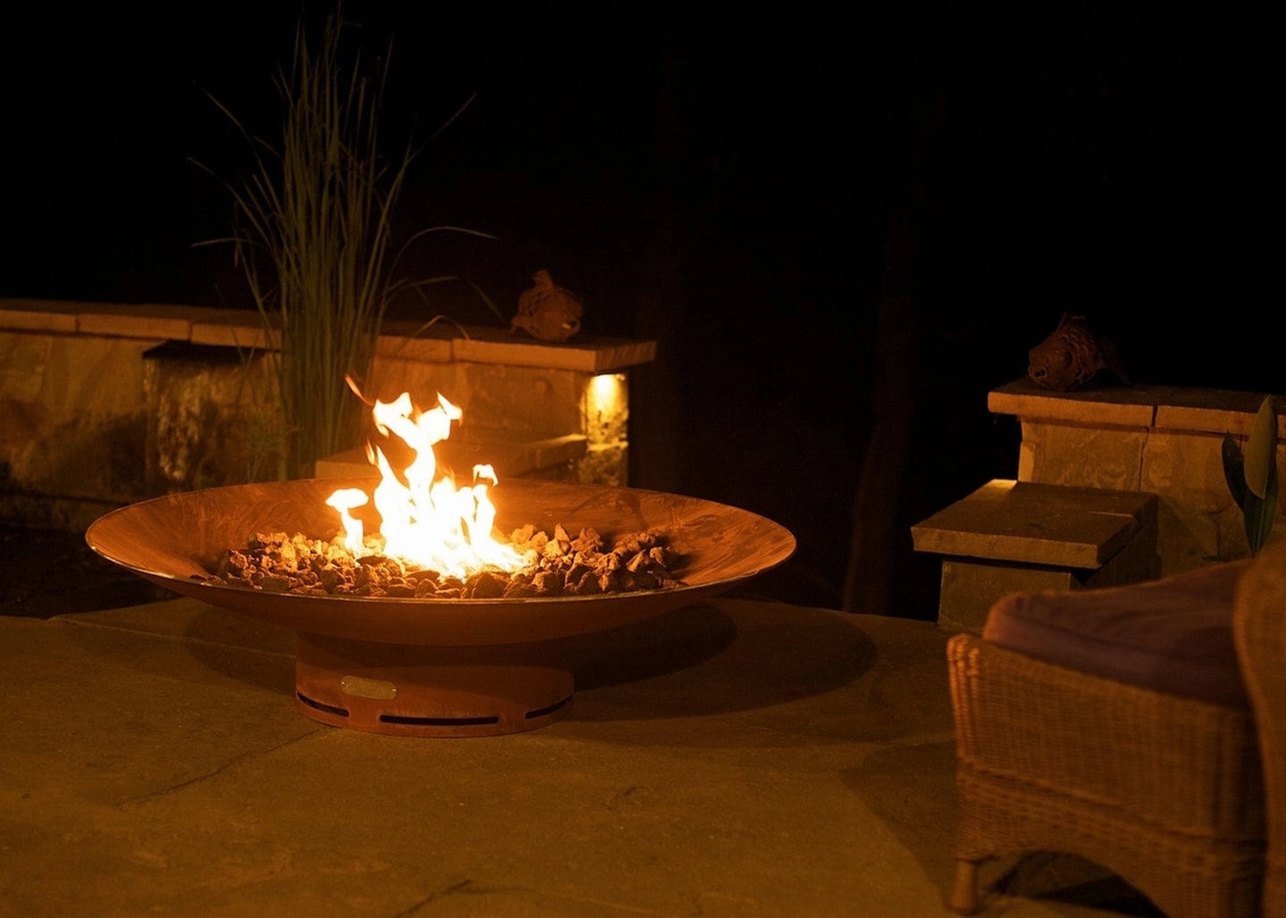Fire Pit Art Asia 60-inch Wood Burning Fire Pit Asia 60" - Wood Burning
