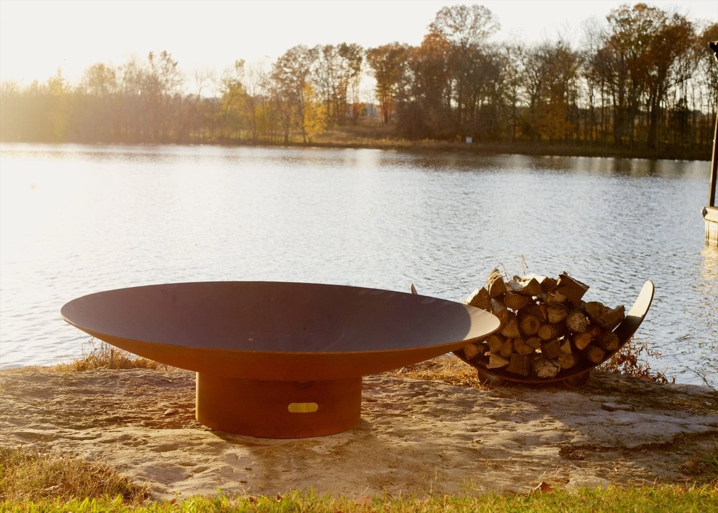 Fire Pit Art Asia 60-inch Wood Burning Fire Pit Asia 60" - Wood Burning