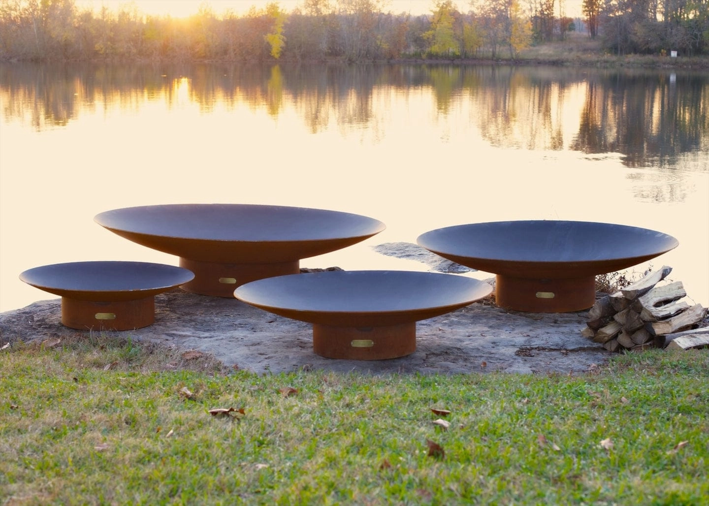 Fire Pit Art Asia 72-inch Match Lit Fire Pit Asia 72"-PENTA48-400K BTU
