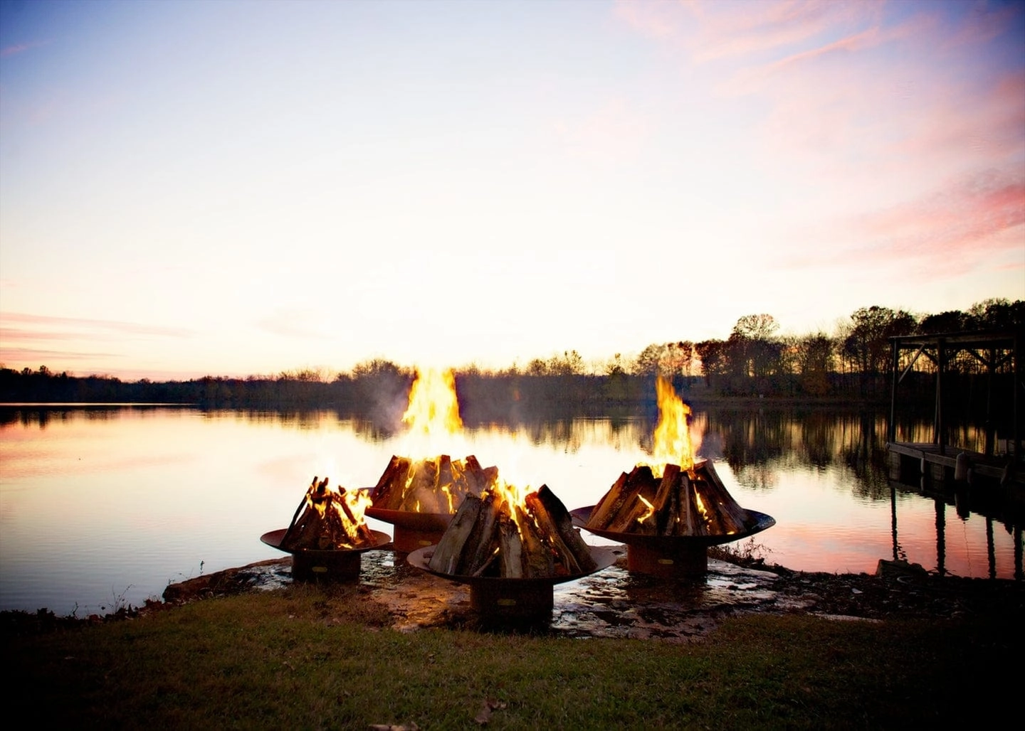 Fire Pit Art Asia 72-inch Match Lit Fire Pit Asia 72"-PENTA48-400K BTU
