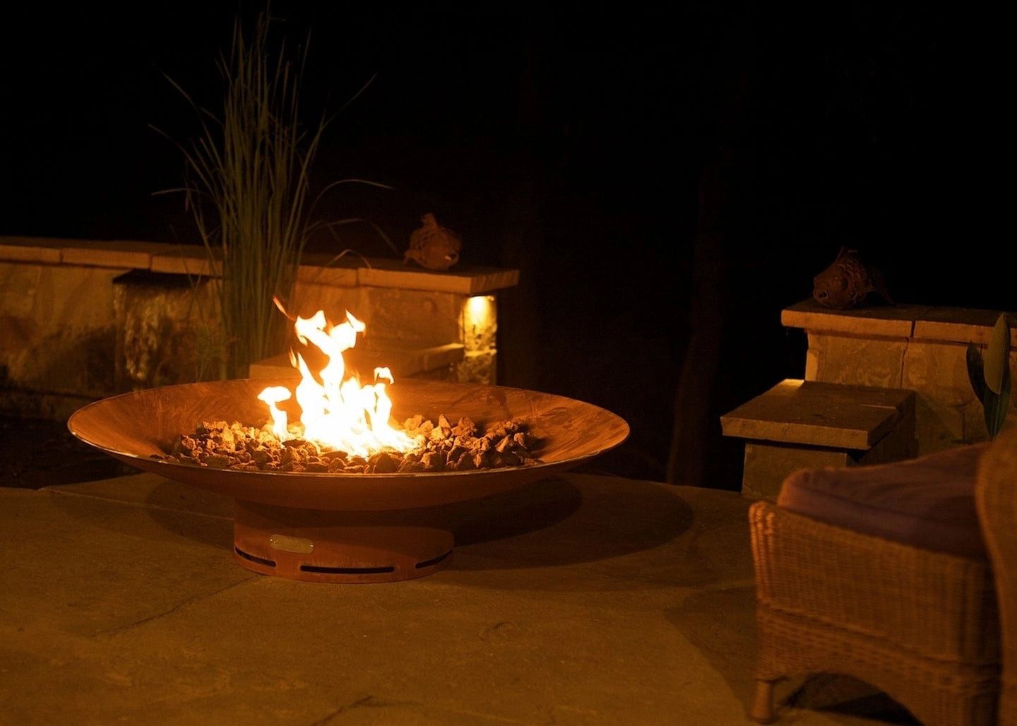 Fire Pit Art Asia 72-inch Match Lit Fire Pit Asia 72"-PENTA48-400K BTU
