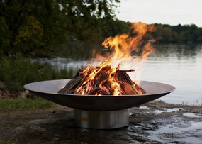 Fire Pit Art Bella Vita 70-inch Match Lit Fire Pit - Bella Vita70-PENTA48-400K BTUportable outdoor fire pit with lid