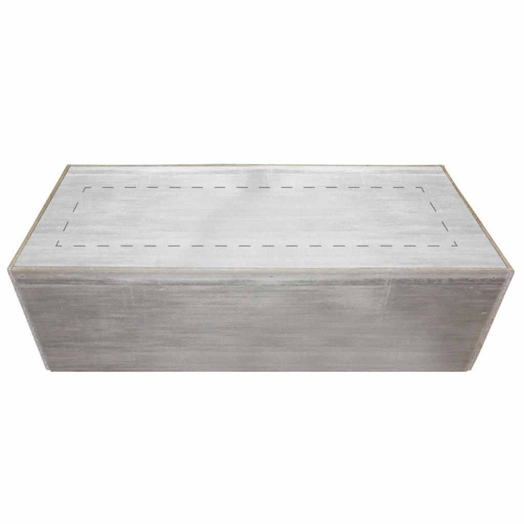 Firegear 108" Linear Fire Pit Enclosure RTF-L10824portable outdoor fire pit with lid