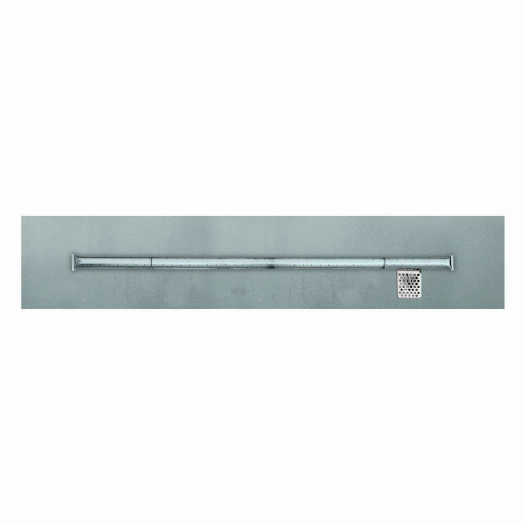 Firegear 48" Linear Stainless Steel Flat Pan T-Burner LOF-4808FTAWS