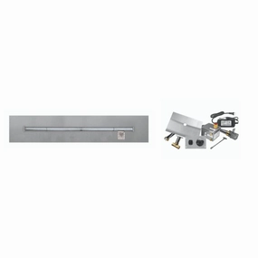 Firegear 48" Linear Stainless Steel Flat Pan T-Burner LOF-4808FTAWSportable outdoor fire pit with lid