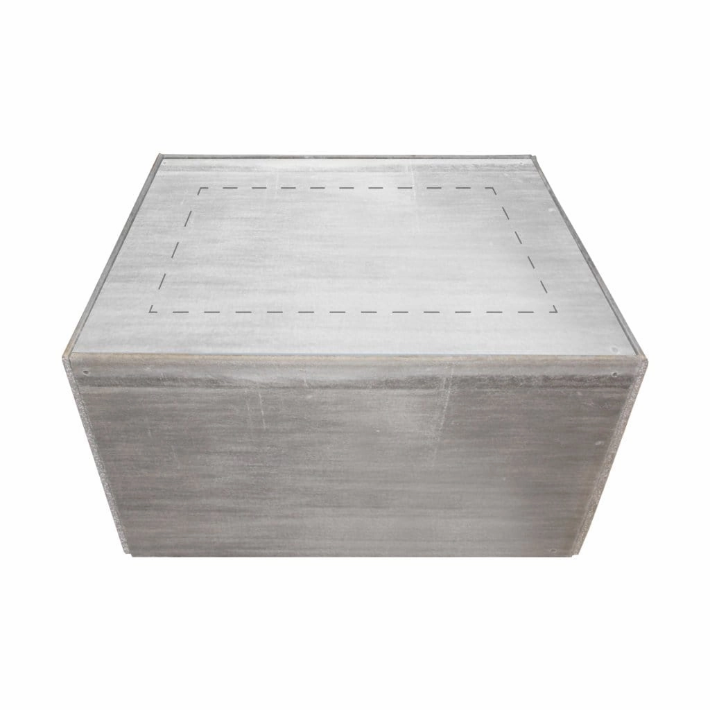Firegear 48" Square Fire Pit Enclosure RTF-S48portable outdoor fire pit with lid