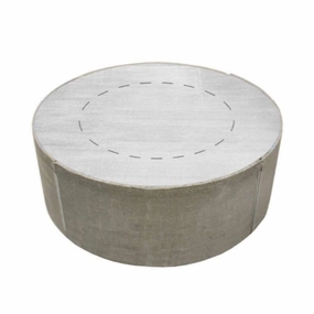 Firegear 60" Round Fire Pit Enclosure RTF-R60portable outdoor fire pit with lid