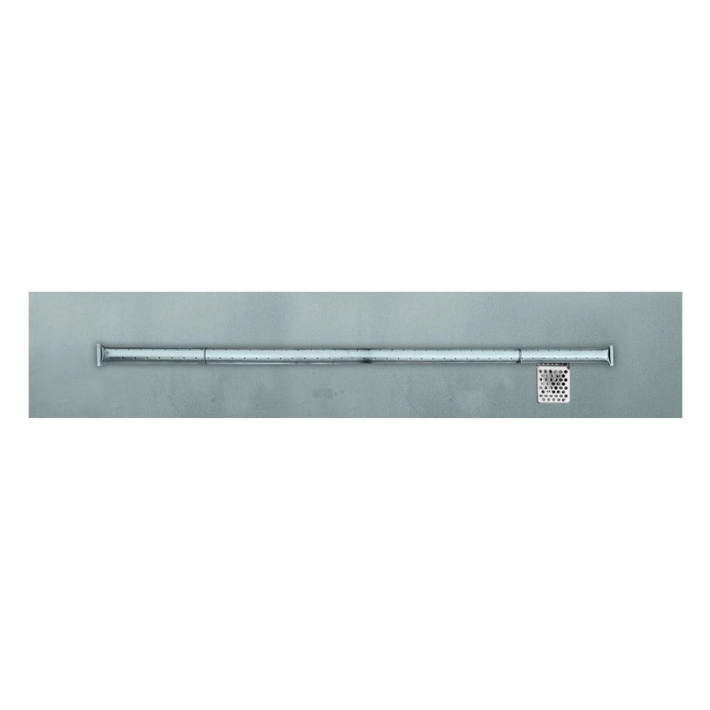 Firegear 96" Linear Stainless Steel Flat Pan T-Burner LOF-9608FTAWS