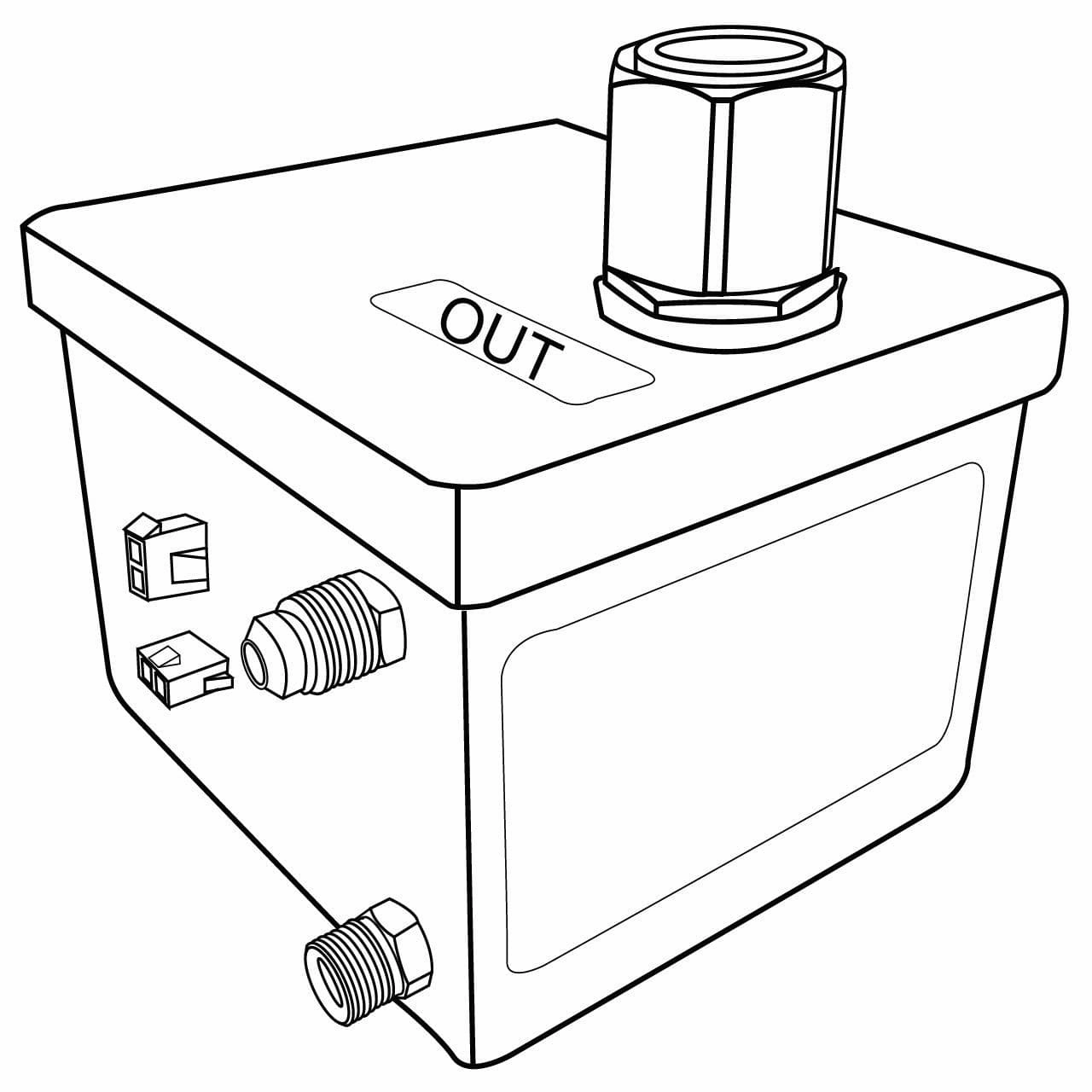 Firegear All-Weather Ignition System (AWS) High Capacity Control Box FG-ICB-HC