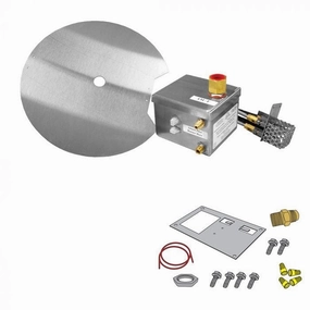Firegear Multiple Fire Feature All Weather High Capacity Natural Gas Ignition System FG-AWS30VDC-HC-K-NFireproof mat for under fire pit