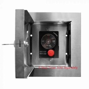 Firegear Stainless Steel ESTOP Gas Timer Locking Cabinet ESTOP-LC-KITFireproof mat for under fire pit
