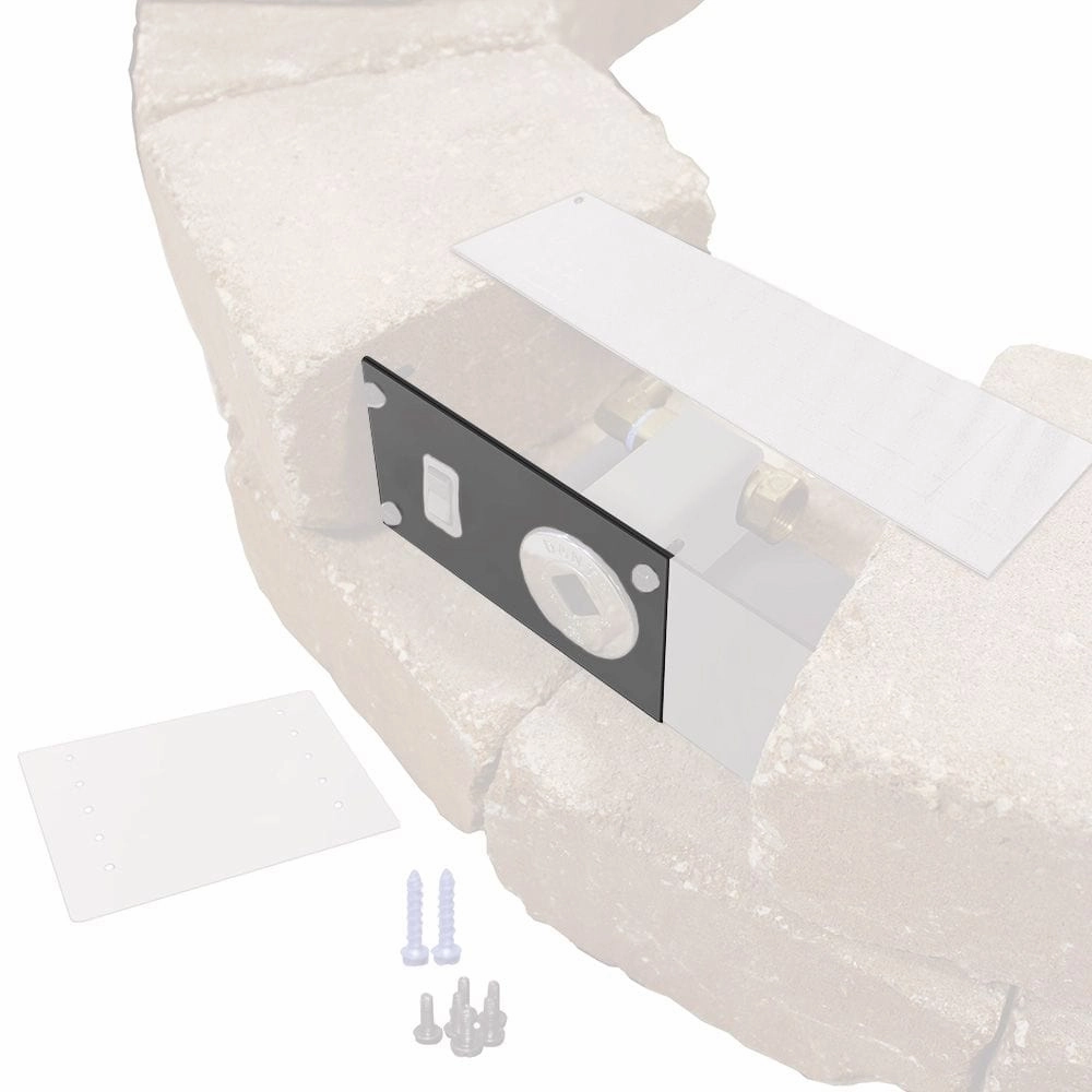 Firegear Stainless Steel Faceplate for AWS Valve Systems AWS-FACEPLATE