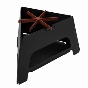 Flatbrook Folding Stove heavy-duty garden utility cart with handle