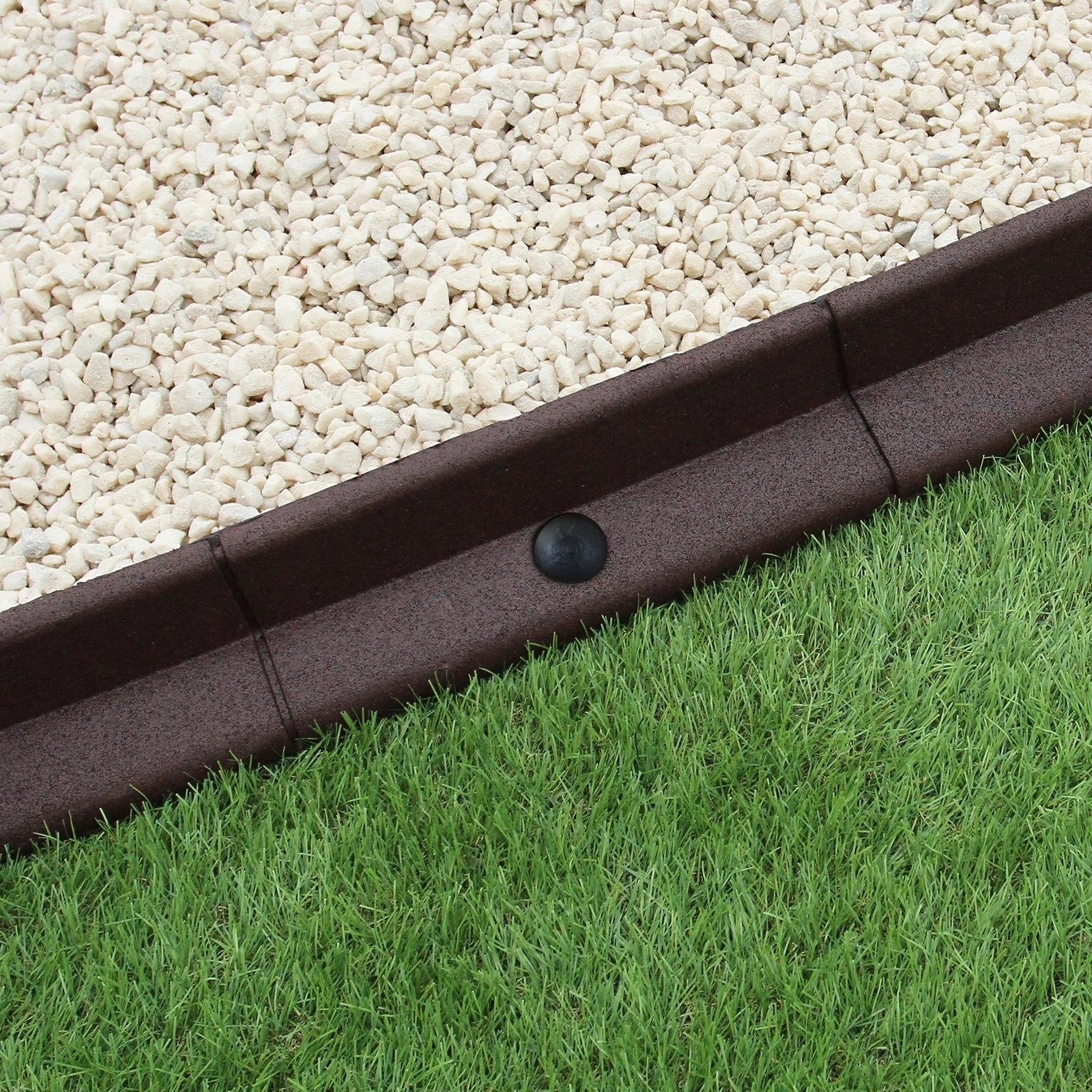 Flexible Lawn Edging Brown 1.2m x 50