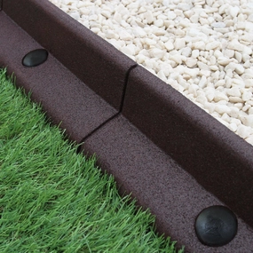 Flexible Lawn Edging Brown 1.2m x 8 extra large ceramic garden planters