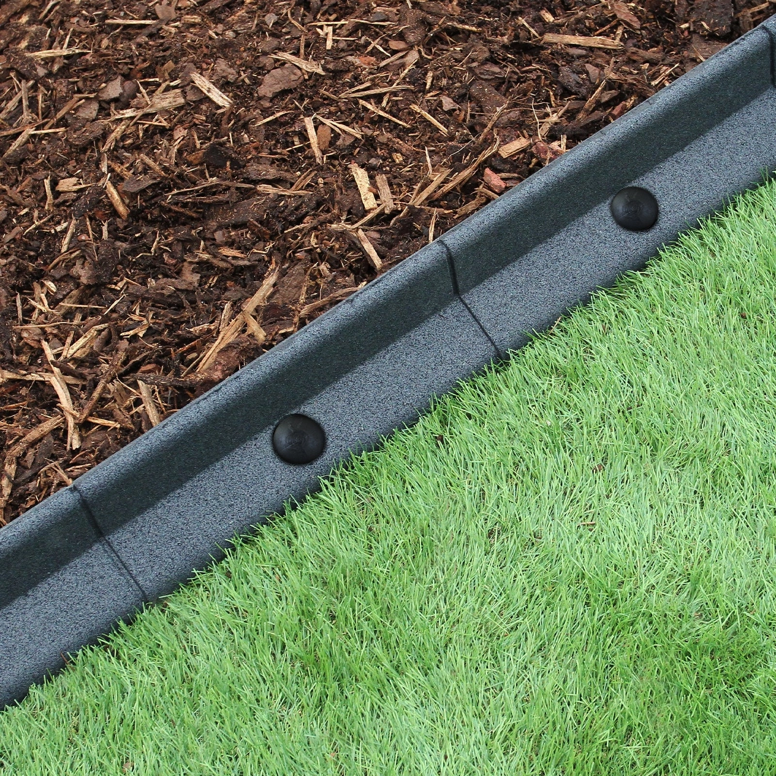 Flexible Lawn Edging Grey 1.2m x 22