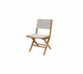 Flip folding chairoutdoor dining chair with armrests