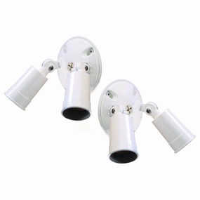 FloodLight Outdoor Wall Light (2 Pack)Weatherproof outdoor lighting