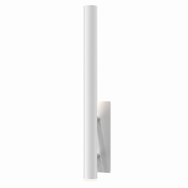 Flue LED Wall Sconce Textured WhiteOutdoor wall sconces with motion sensor