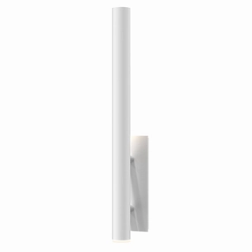 Flue LED Wall Sconce Textured WhiteOutdoor wall sconces with motion sensor