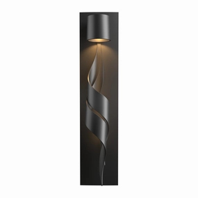 Flux One Light Outdoor Wall Sconce Coastal BlackOutdoor wall sconces with motion sensor