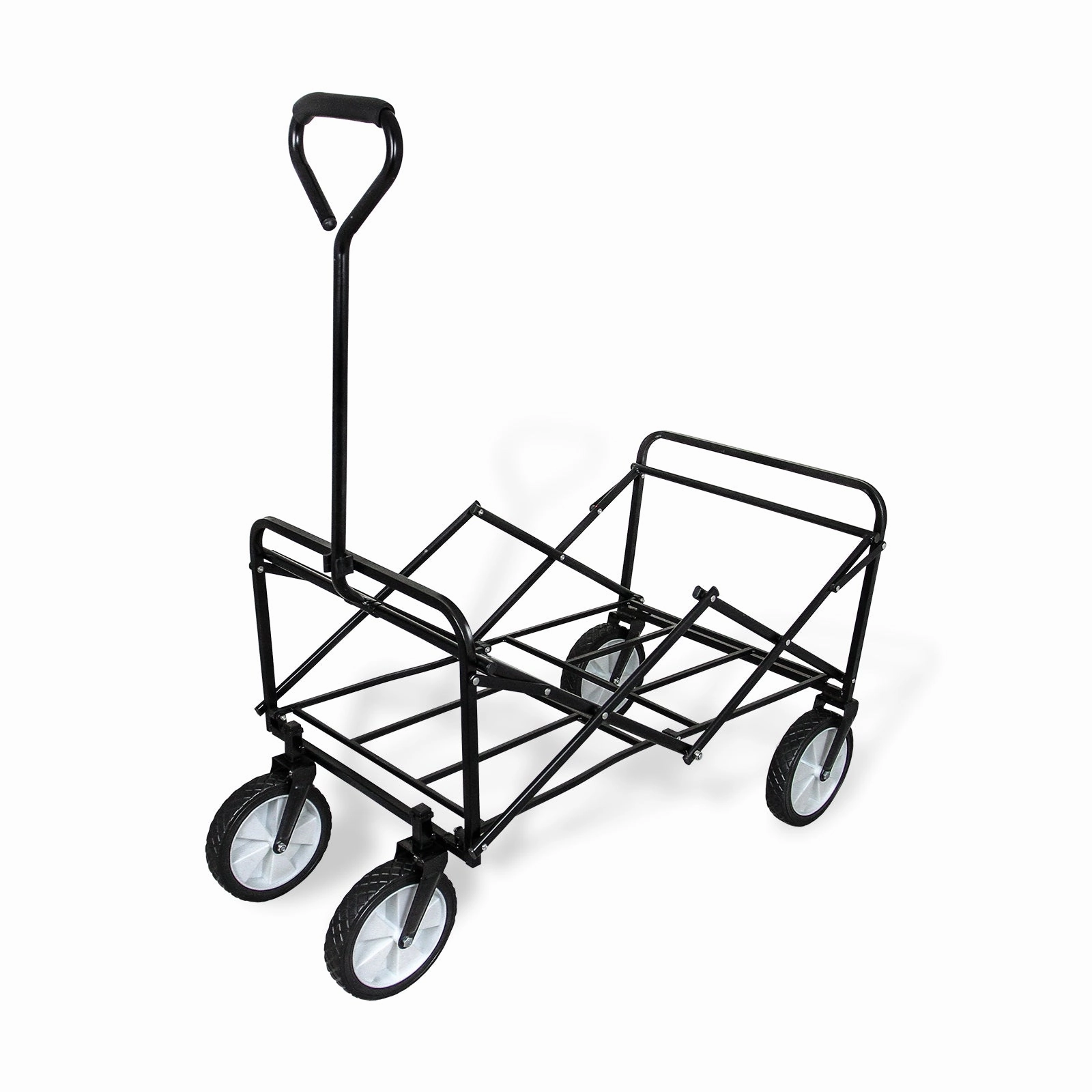 Foldable Garden Cart Red