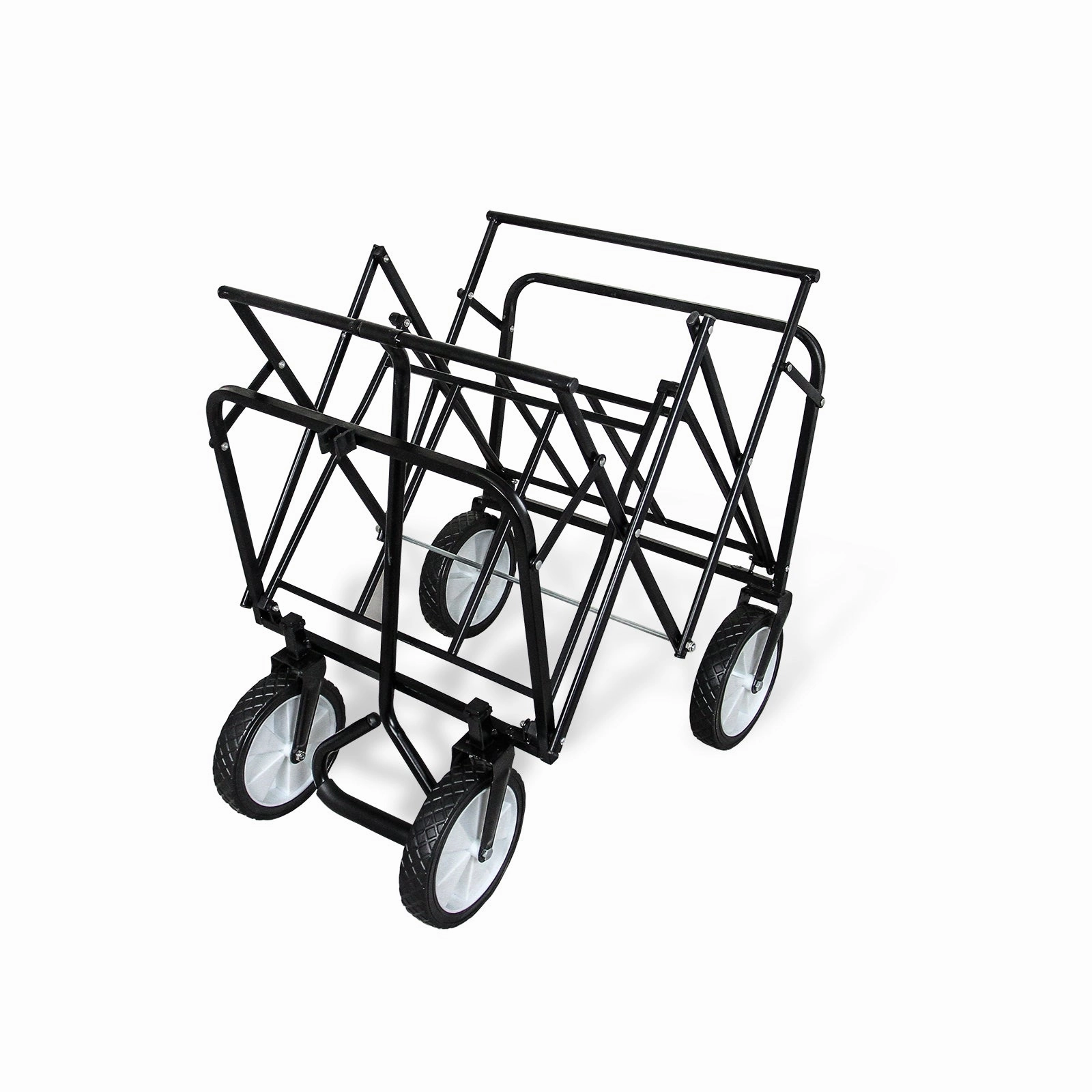 Foldable Garden Cart Red