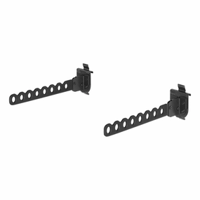 Foldaway Hanger Hook (2-pack) - Hammered Granite Wall Accessory large capacity outdoor storage box