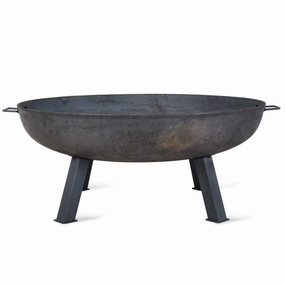 Foscot Fire Pit | Large heavy-duty garden utility cart with handle