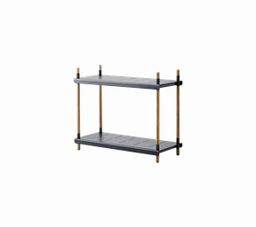 Frame shelving system, high wall-mounted outdoor storage shelves