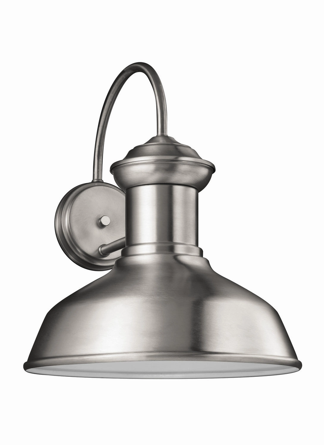 Fredricksburg One Light Outdoor Wall Lantern Satin AluminumOutdoor wall sconces with motion sensor