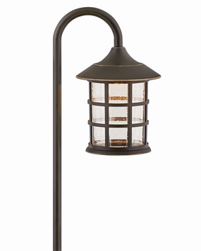 Freeport Coastal Elements LED Path Light Oil Rubbed BronzeDecorative outdoor post lights