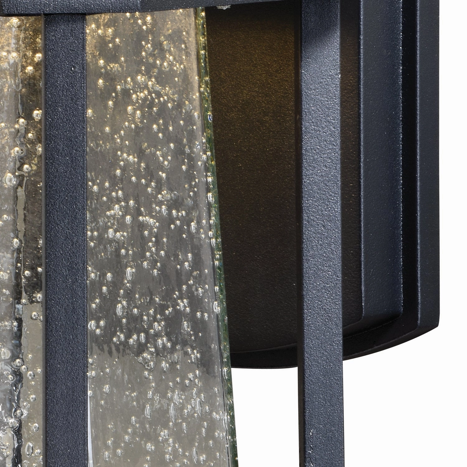 Freeport LED Motion Sensor Dusk to Dawn Outdoor Wall Light Textured Black