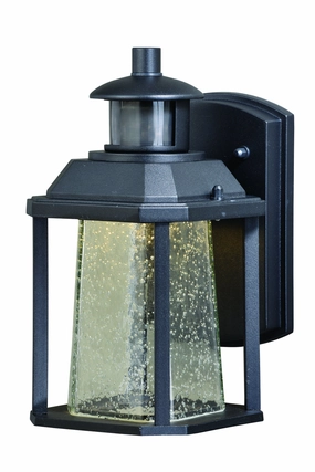 Freeport LED Motion Sensor Dusk to Dawn Outdoor Wall Light Textured BlackOutdoor wall sconces with motion sensor