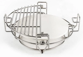Fresh Grills Kamado Divide and Conquer Cooking System luxury outdoor cooking system setup