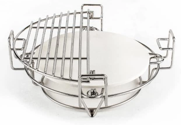 Fresh Grills Kamado Divide and Conquer Cooking System luxury outdoor cooking system setup