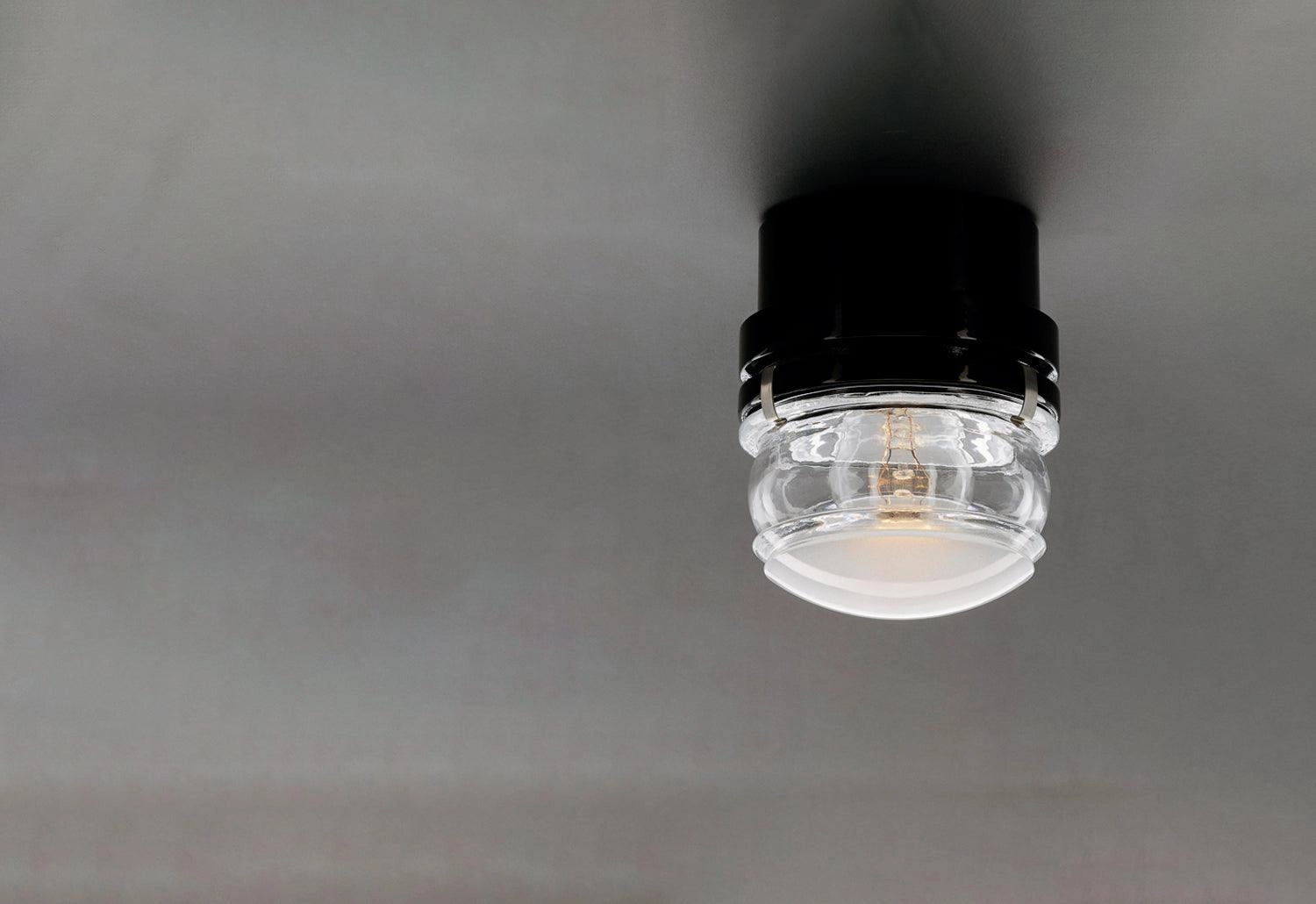 Fresnel Wall Light | SingleWeatherproof outdoor lighting