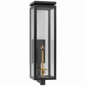 Fresno Gas Gas Wall Lantern Matte BlackOutdoor wall sconces with motion sensor
